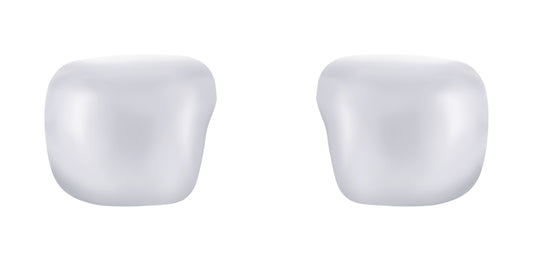 Chrome Plastic Hood Mirror Cover For 2018-2026 Freightliner Cascadia-Driver and Passenger (2pcs)