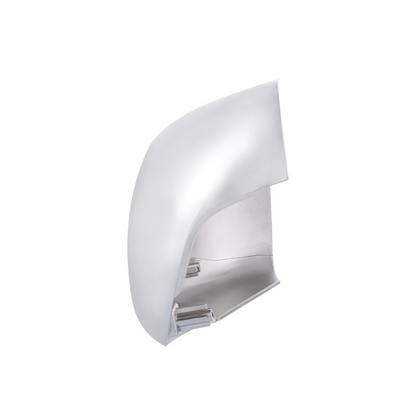 Chrome Plastic Hood Mirror Cover For 2018-2026 Freightliner Cascadia-Driver and Passenger (2pcs)