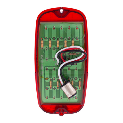 40 LED Tail Light For 1960-1966 Chevrolet & GMC Fleetside Truck-Red Lens