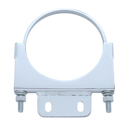 5" Chrome Cab Exhaust Clamp For Peterbilt