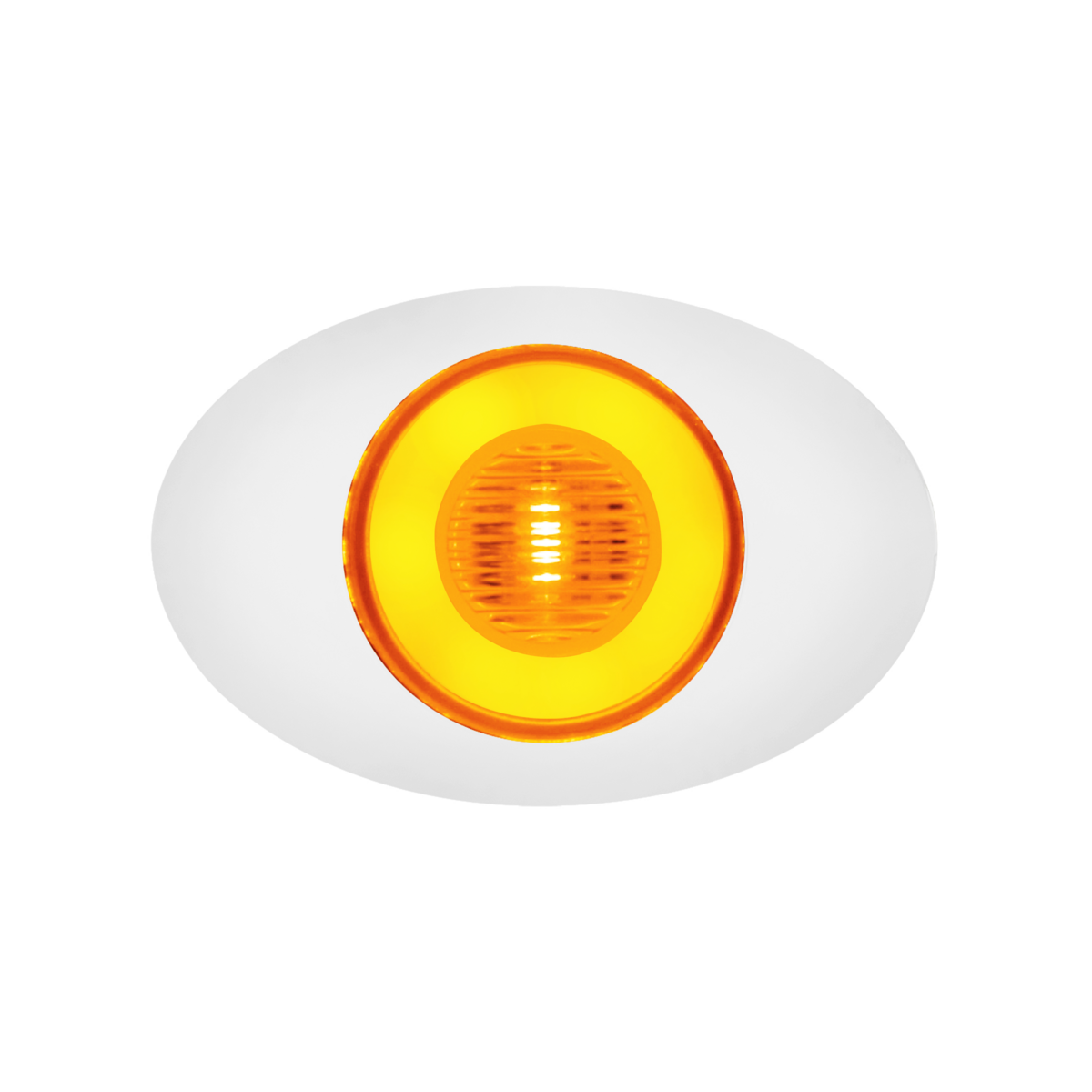 M3 Millennium GloLight 5 LED Clearance/Marker Light - Amber LED/Amber Lens