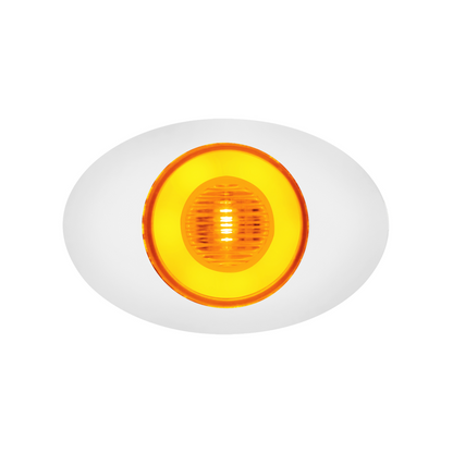 M3 Millennium GloLight 5 LED Clearance/Marker Light - Amber LED/Amber Lens