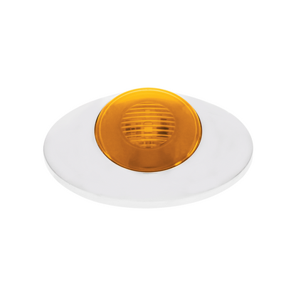 M3 Millennium GloLight 5 LED Clearance/Marker Light - Amber LED/Amber Lens