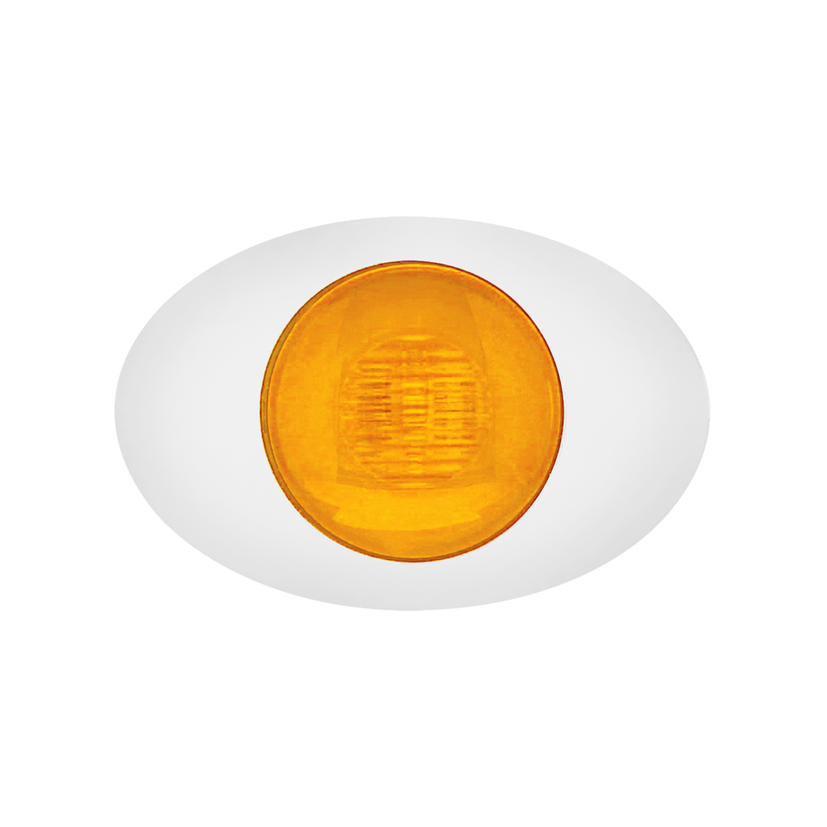 M3 Millennium GloLight 5 LED Clearance/Marker Light - Amber LED/Amber Lens