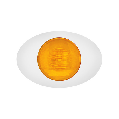 M3 Millennium GloLight 5 LED Clearance/Marker Light - Amber LED/Amber Lens