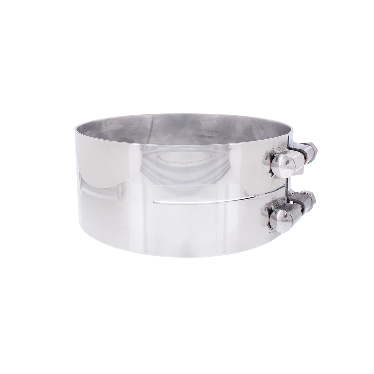 8" Stainless Wide Band Exhaust Clamp