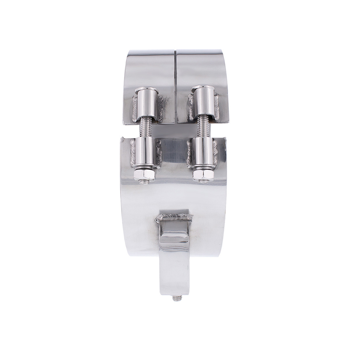 8" Stainless Wide Band Exhaust Clamp