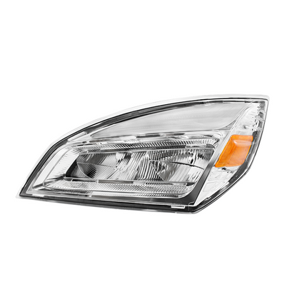 High Power Chrome LED Headlight For 2018-2024 Freightliner Cascadia-Driver and Passenger (2pcs)