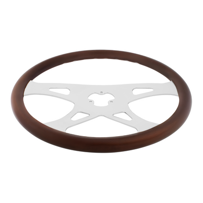 18" Chrome Boss Steering Wheel