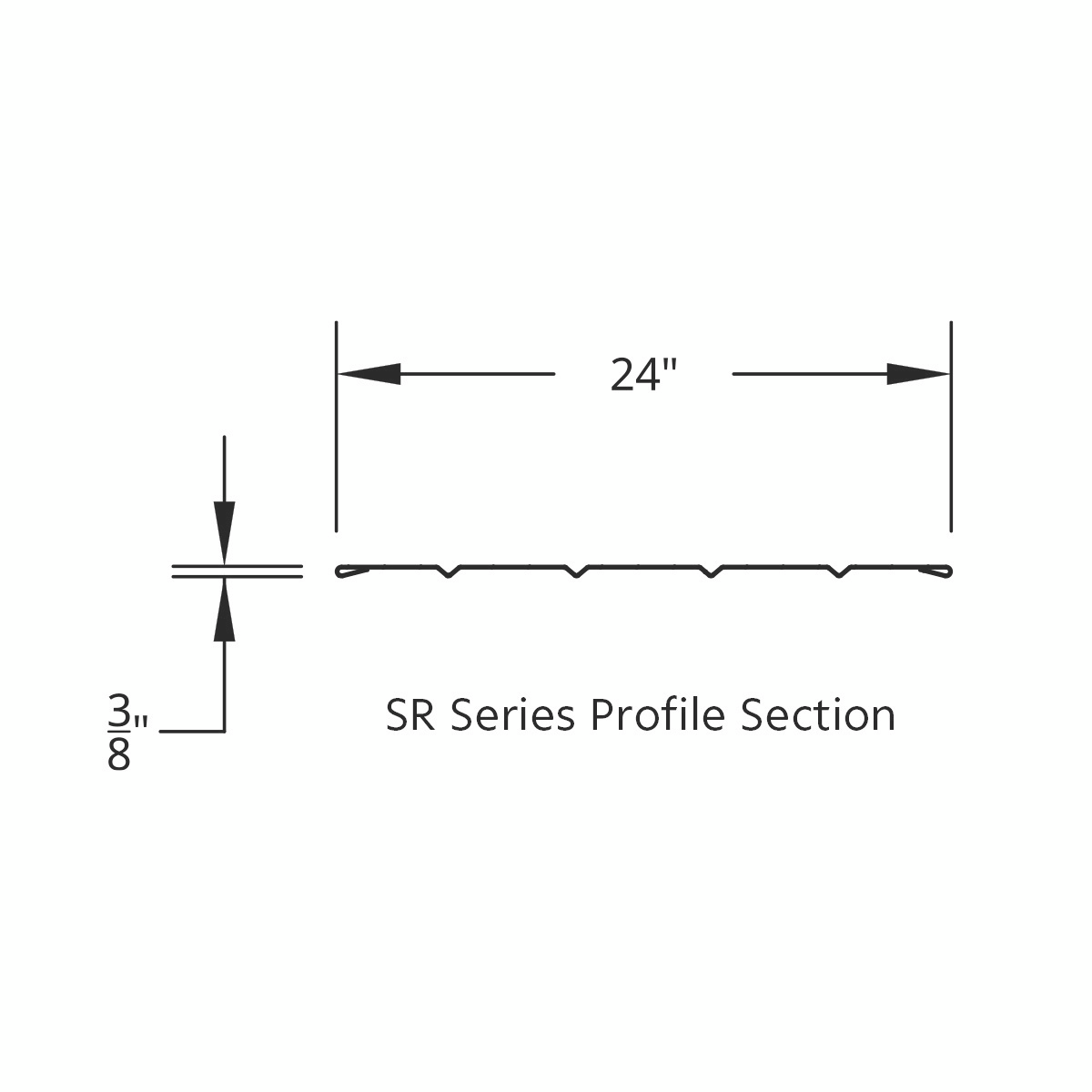 120" 430 Stainless Steel (16ga) Beaded Edge Ribbed Full Fender 60" Spread - SR Series (Pair)