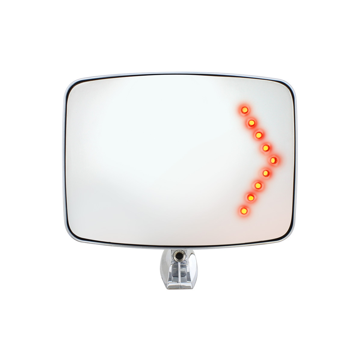 Exterior Mirror With Convex Mirror And LED Turn Signal For 1973-87 Chevy & GMC Truck - R/H
