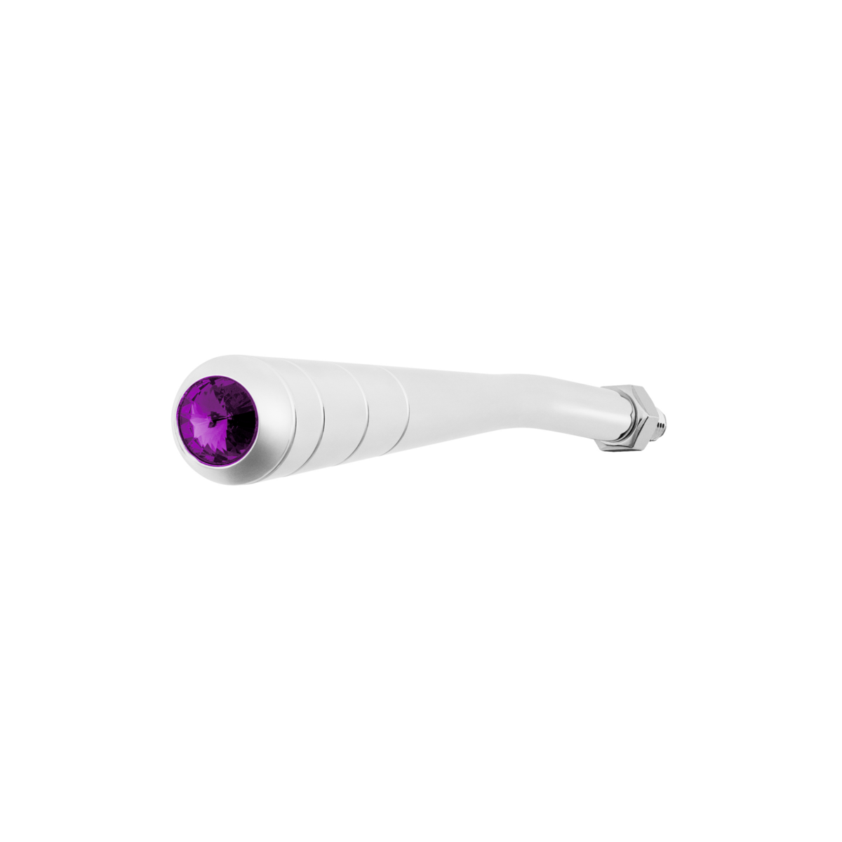 7" Trailer Brake Handle With Purple Crystal