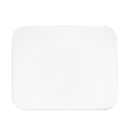 Stainless Steel 4"x 5" Permit Sticker Plate With Adhesive