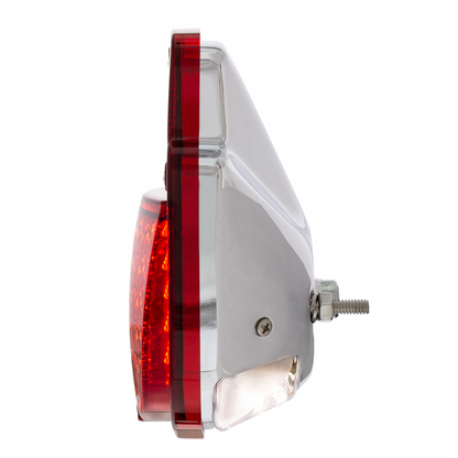 38 LED Tail Light Assembly With 12 LED License Plate Light & SS Housing For 1953-56 Ford Truck - L/H