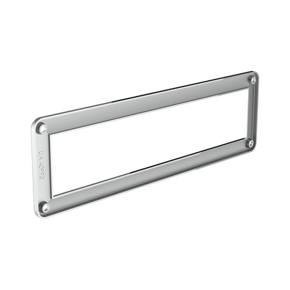 Chrome Plastic A/C Control Bezel