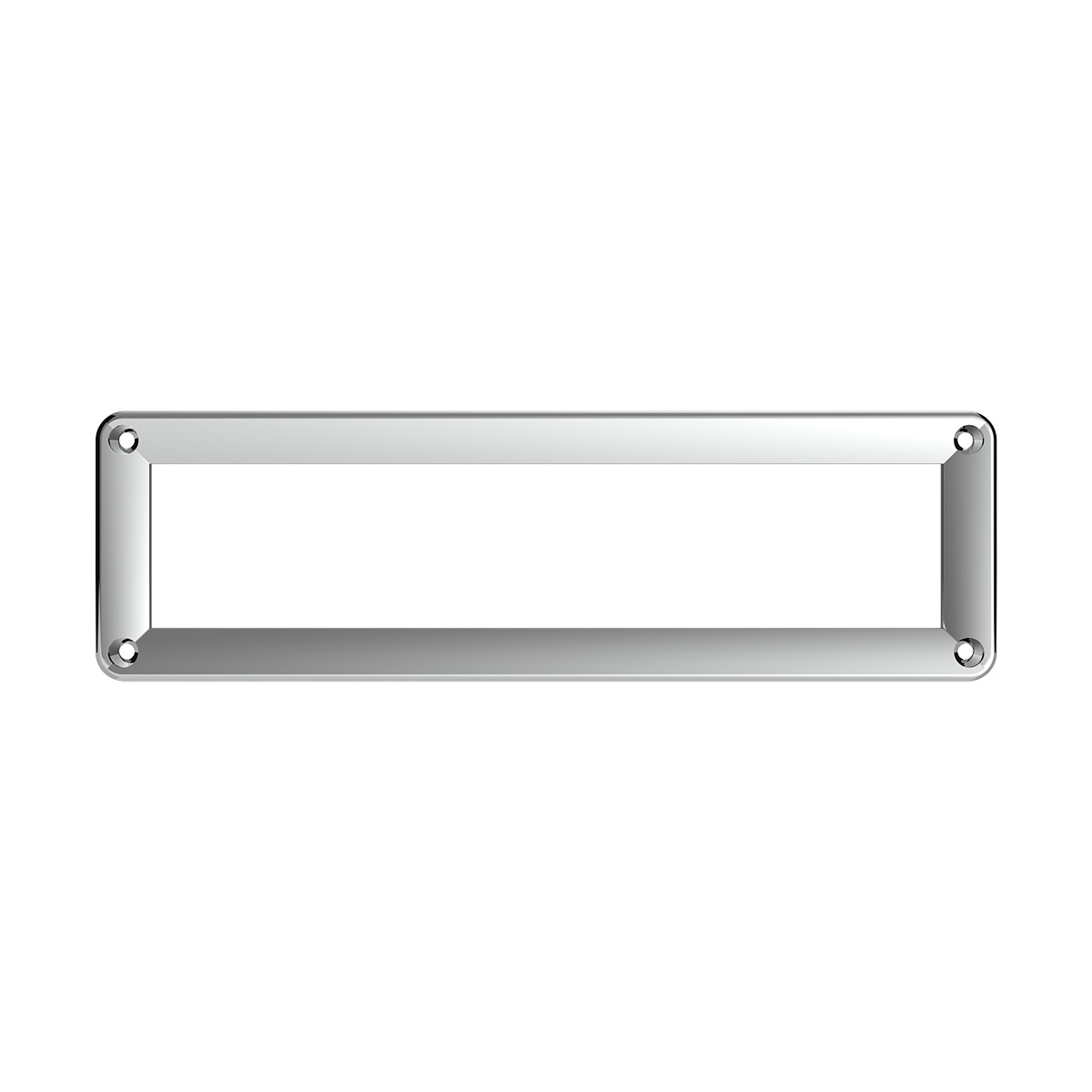 Chrome Plastic A/C Control Bezel