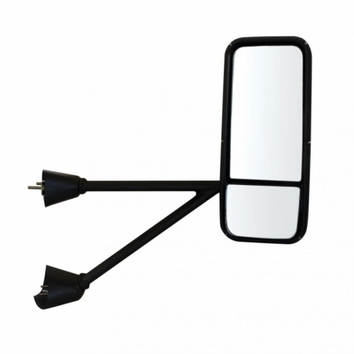 Chrome Heated Mirror Assembly For Kenworth T600/T660/T800 - Passenger