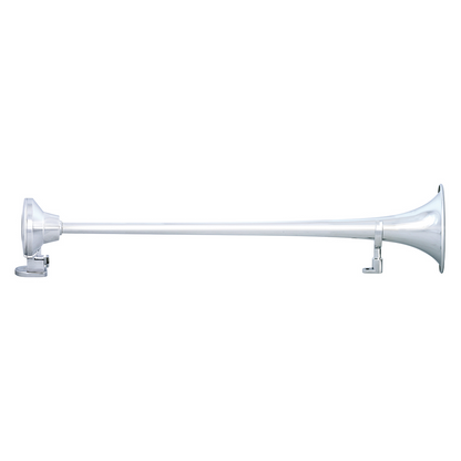Chrome Emergency Tone Horn - 25 1/2" Length