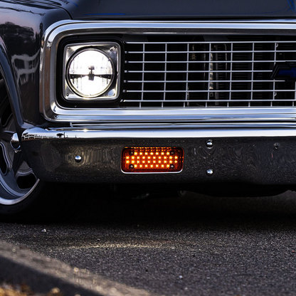 34 Amber LED Parking Light For 1971-1972 Chevrolet Truck, Amber Lens