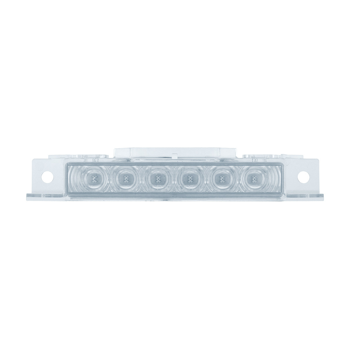 6 LED Exterior Visor Light For 1996-2024 Volvo VNL-Amber LED/Clear Lens