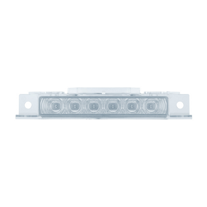 6 LED Exterior Visor Light For 1996-2024 Volvo VNL-Amber LED/Clear Lens