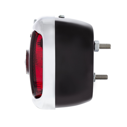 Tail Light Assembly With Black Housing & Blue Dot For 1940-53 Chevy & GMC Truck - R/H
