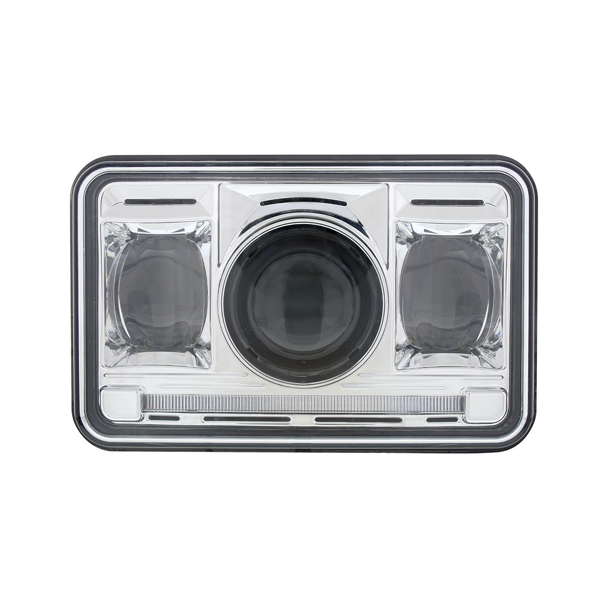 ULTRALIT - 11 High Power LED 4" X 6" Projection Headlight - High Beam