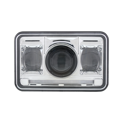 ULTRALIT - 11 High Power LED 4" X 6" Projection Headlight - High Beam