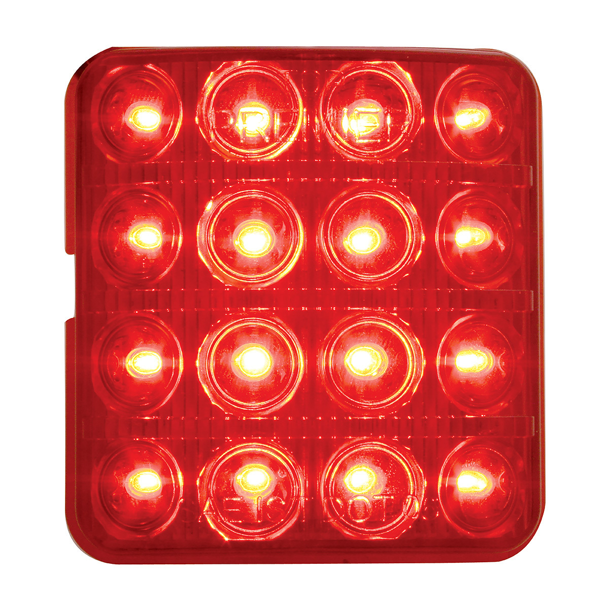 16 LED Tail Light For 1951-52 Chevy Passenger Car, Red Lens