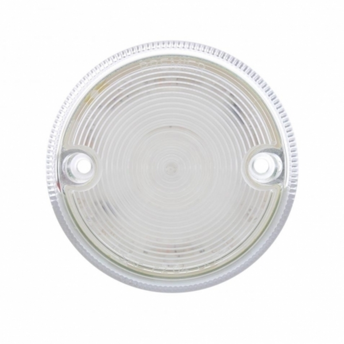 15 LED 3" Series 2 Light Only For Double Face Light Housing - Red LED/Clear Lens