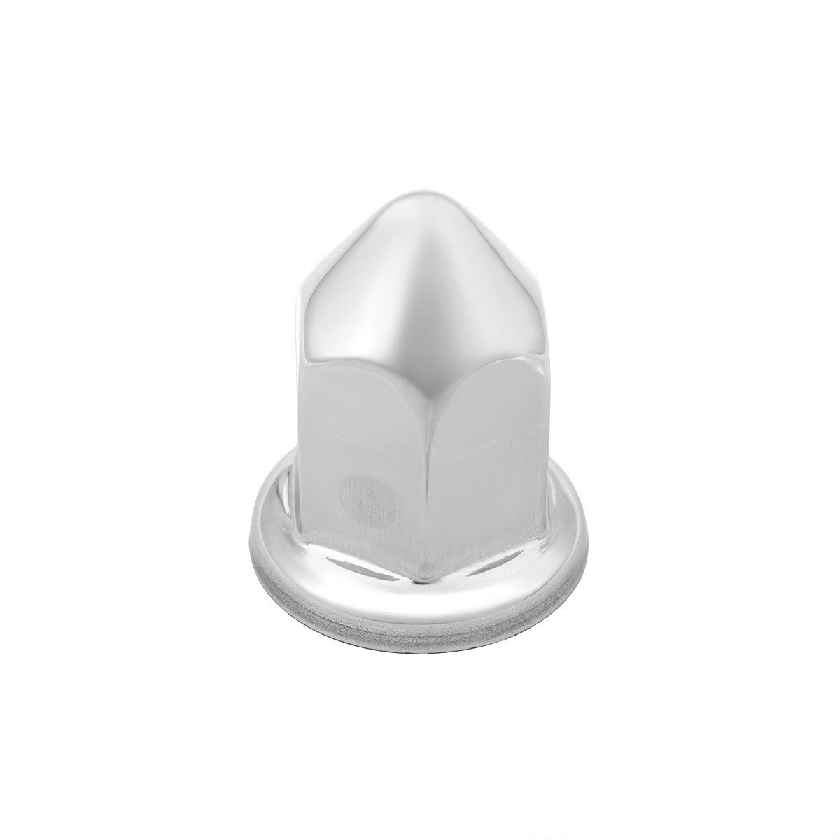 33mm X 2-3/8" Stainless Pointed Nut Cover With Flange