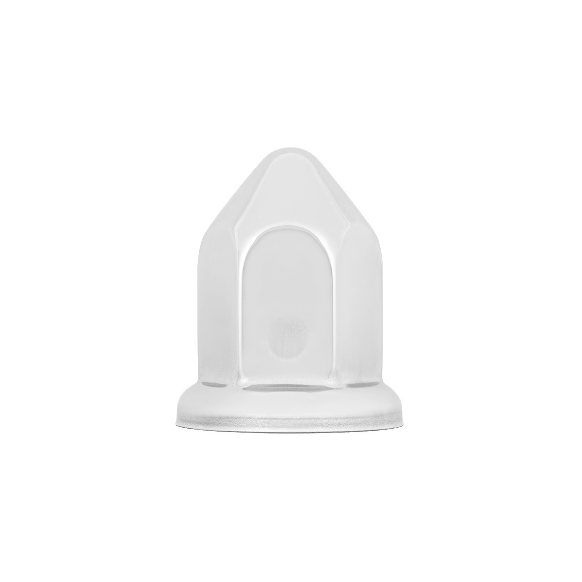 33mm X 2-3/8" Stainless Pointed Nut Cover With Flange