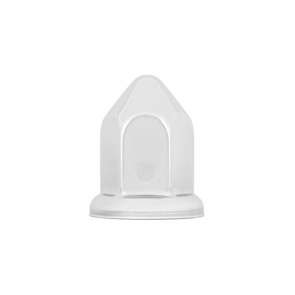 33mm X 2-3/8" Stainless Pointed Nut Cover With Flange