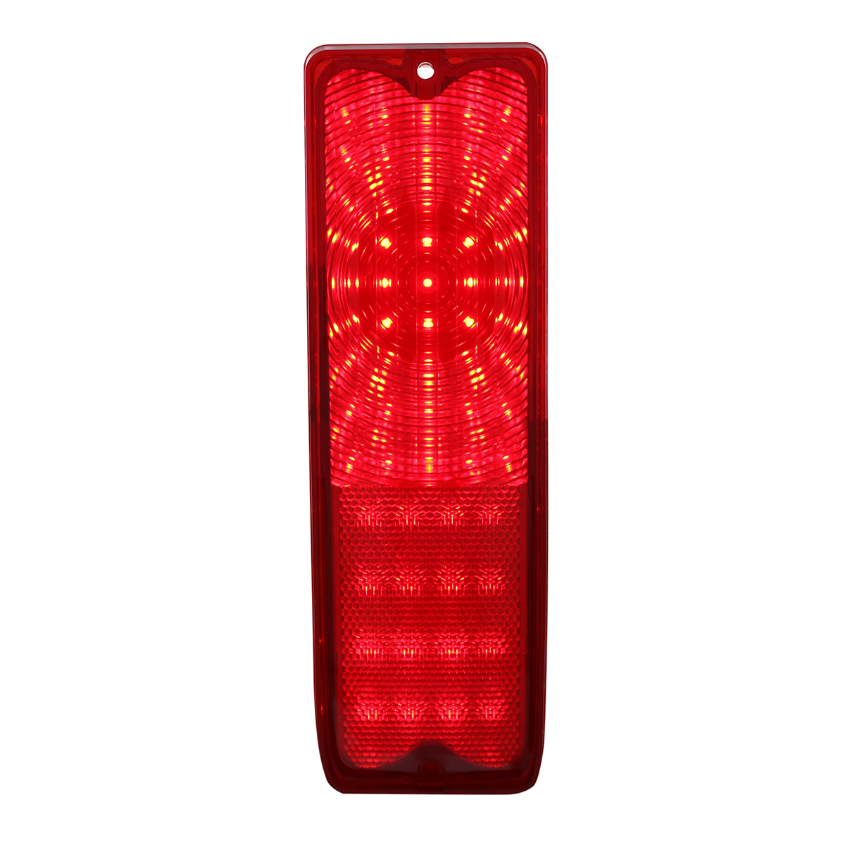 61 Red LED Retrofit Tail Light Insert For 1967-1972 Chevrolet & GMC Suburban/Fleetside