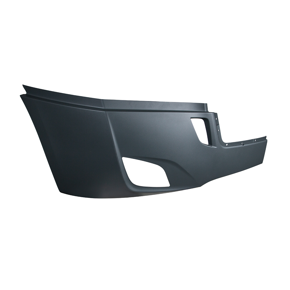 Bumper Cover With Fog Light Opening & Without Deflector Holes For 2018-2024 Freightliner Cascadia - Passenger