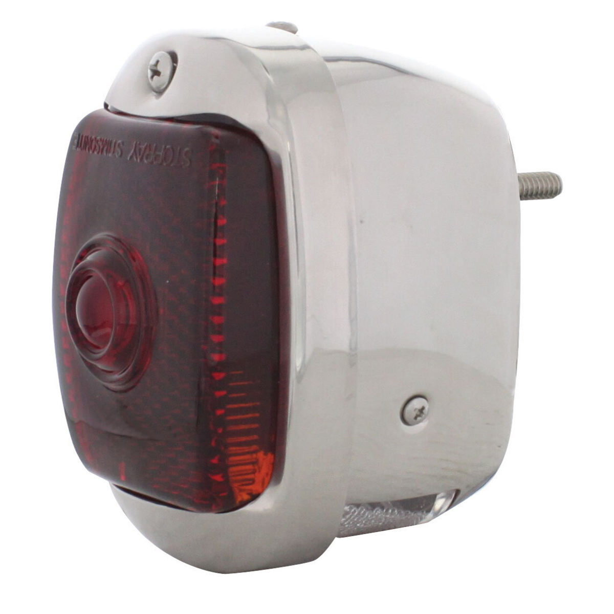 Tail light Assembly With Stainless Steel Housing For 1940-53 Chevy & GMC Truck - L/H