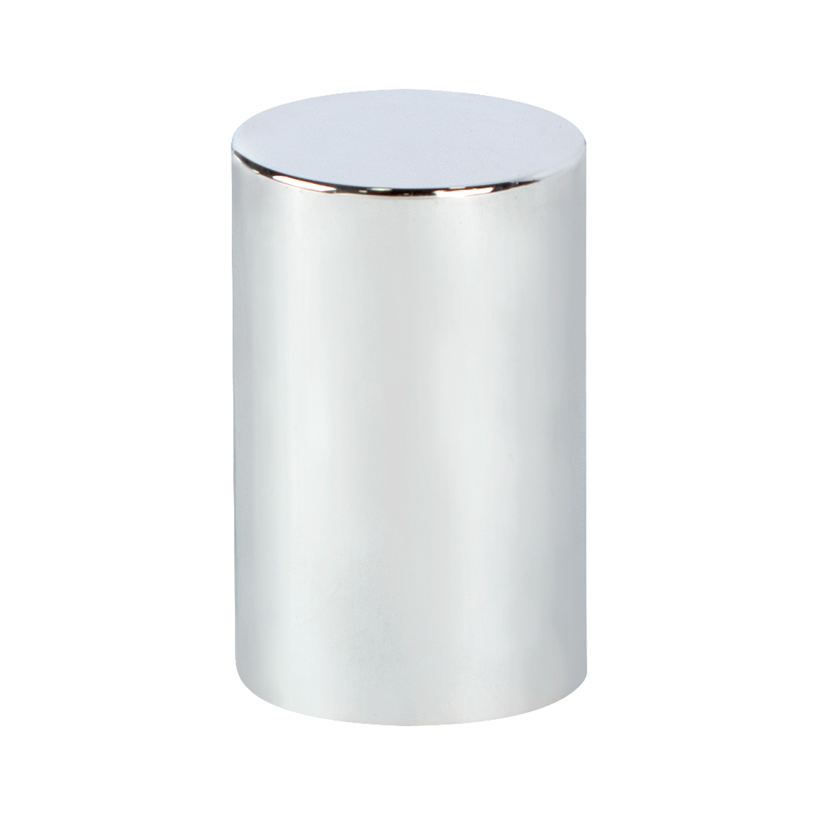 Chrome Cylinder Hubcap Nut Cover For 1999-2018 Chevy & GMC Full Size Truck - Push-on (Bulk)