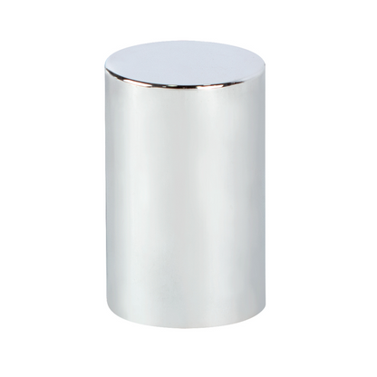 Chrome Cylinder Hubcap Nut Cover For 1999-2018 Chevy & GMC Full Size Truck - Push-on (Bulk)