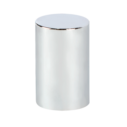 Chrome Cylinder Hubcap Nut Cover For 1999-2018 Chevy & GMC Full Size Truck - Push-on (Bulk)