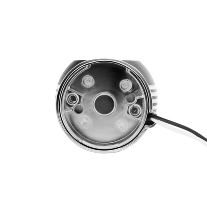 Thread-On Matte Black Carolina Gearshift Knob With LED 9/10 Speed Adapter-White LED