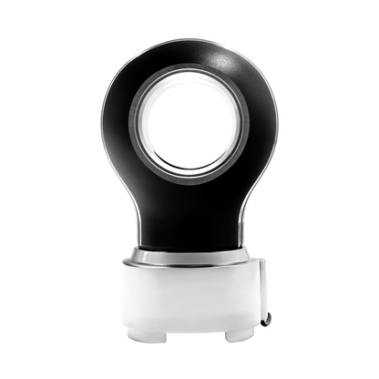 Thread-On Matte Black Carolina Gearshift Knob With LED 9/10 Speed Adapter-White LED