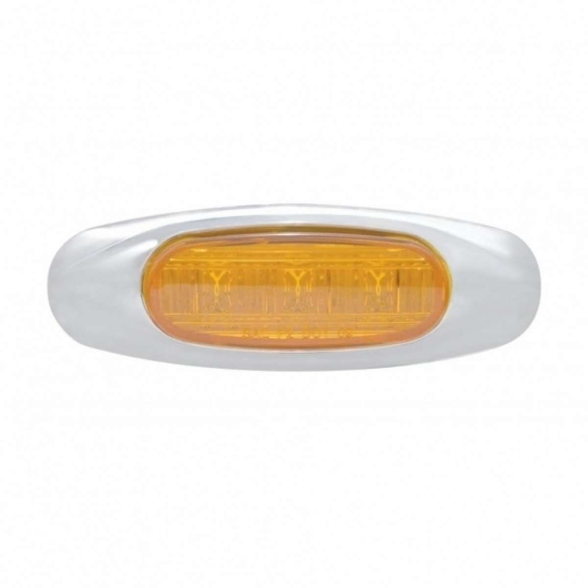 3 LED Light (Clearance/Marker) - Amber LED/Amber Lens
