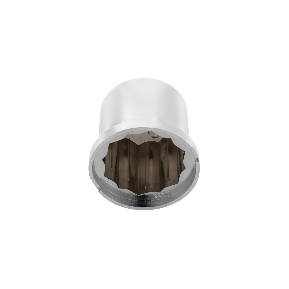 33mm X 1-7/8" Chrome Plastic Pointed Nut Covers - Push-On (10-Pack)