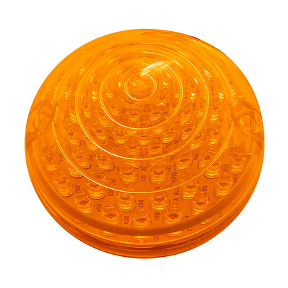 48 Amber LED Turn Signal And Parking Light For 1965-66 Ford Mustang, Amber Lens