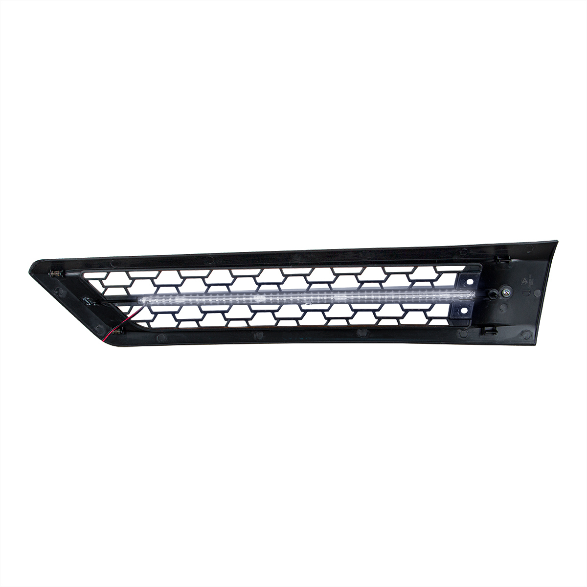 Hood Air Intake Grille With White LED For 2018-2024 Freightliner Cascadia 126 - Passenger
