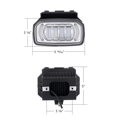 12 LED Projector Fog Light For 2018-2026 International LT