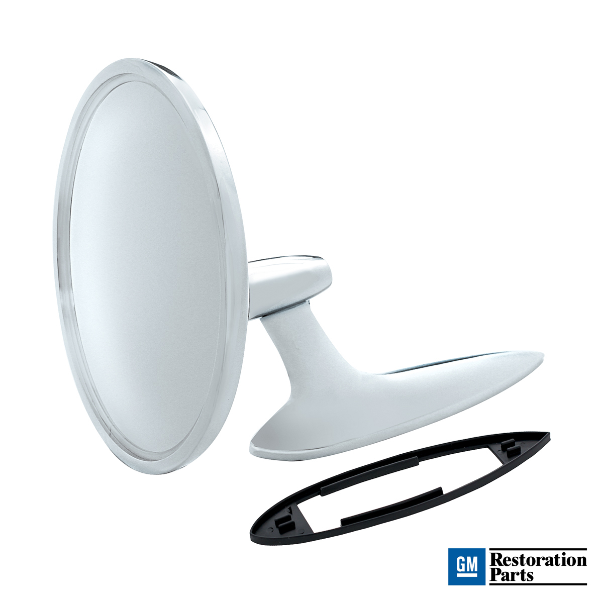 Exterior Mirror With Bow Tie Logo For 1963-64 Chevy Impala