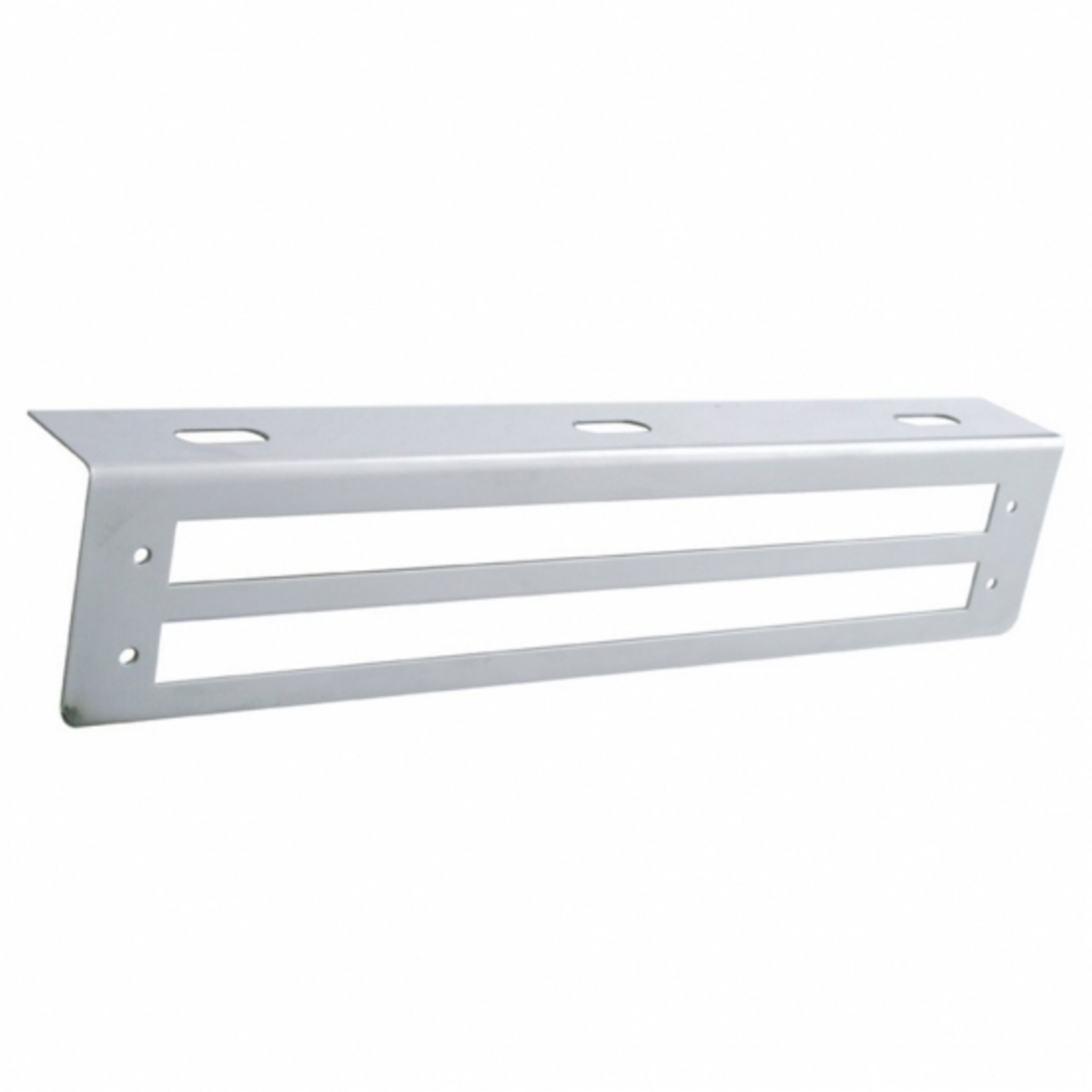 12-3/4" Stainless Light Bracket With 2X 12" Light Cutout
