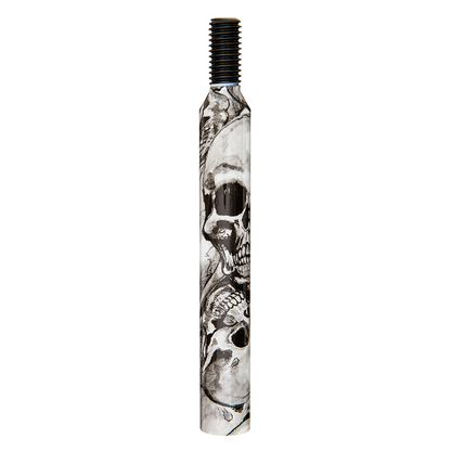 6" Skull Pattern Shifter Shaft Extension