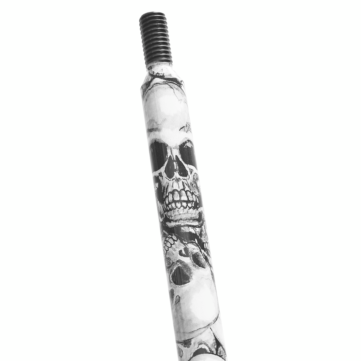 6" Skull Pattern Shifter Shaft Extension